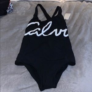Calvin Klein one piece bathing suit